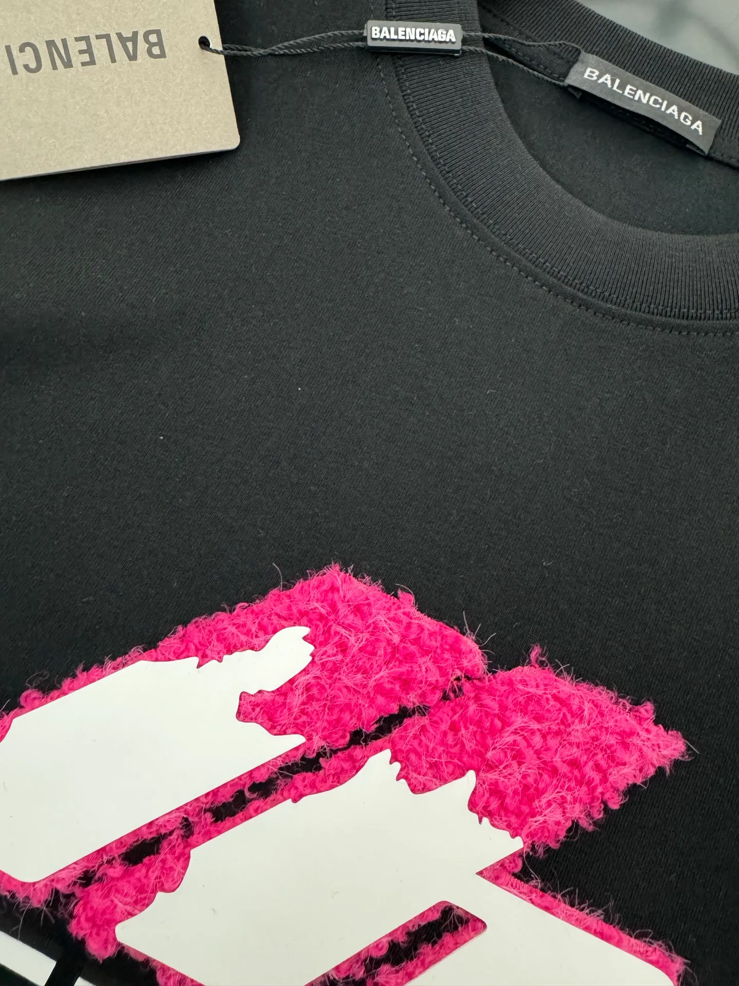 Balenciaga* *320g t Breathable logo New Arrival t ， ， Versatile ：Black White Sizes：S M L XL XXL